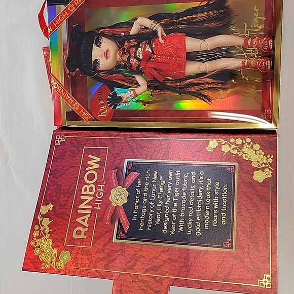 MGA Rainbow High Doll Kid Collectible Adult Multicolor Lunar New Year Lily Cheng - Picture 5 of 16